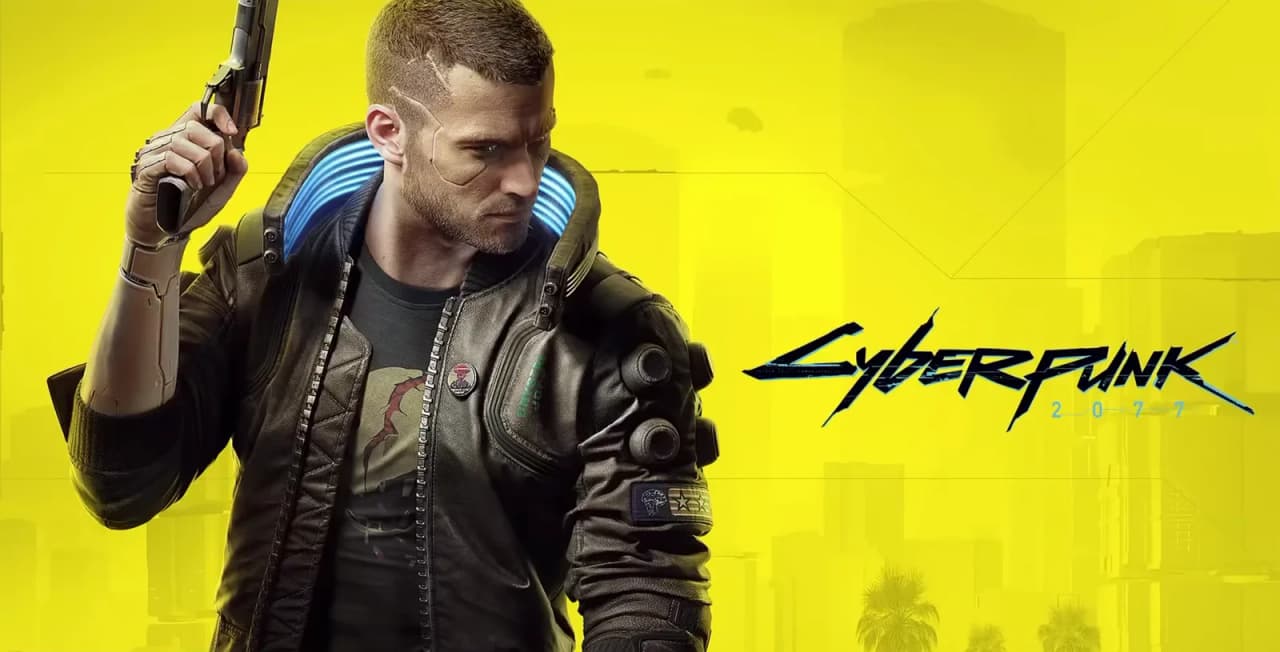Bìa chính thức Cyberpunk 2077 với nhân vật V